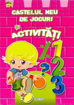 Castelul meu de jocuri si activitati - roz