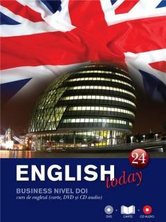English Today. Curs De Engleza (Carte Dvd Si Cd Audio). Volumul 24