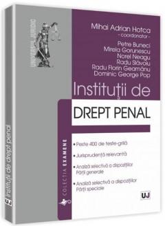 Institutii de drept penal 