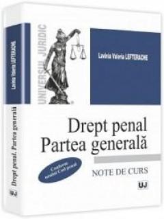 Drept penal - Partea generala - Note de curs