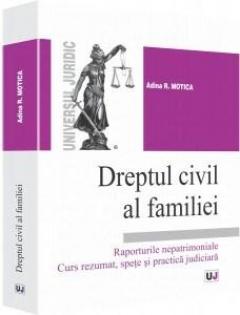 Coperta cărții Dreptul civil al familiei