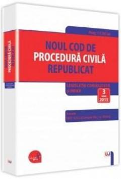 Noul Cod de procedura civila republicat