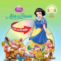 Disney printese: Alba-ca-zapadasi cei sapte pitici - Carte cu CD audio 