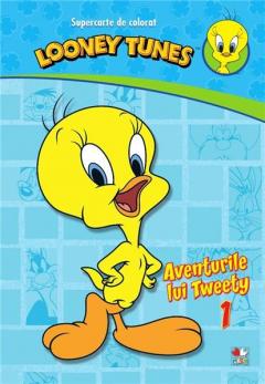 Looney Tunes - Aventurile lui Tweety 1 carte de colorat