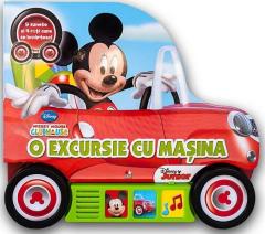 Mickey Mouse. O excursie cu masina - Carte cu sunete