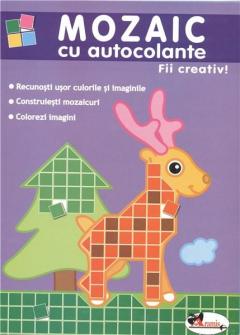 Mozaic cu autocolante - Fii creativ! 