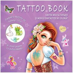 Cartea mea cu tatuaje si modele fantastice de colorat