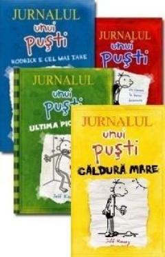 Pachet Jurnalul unui pusti - Volumele I-IV