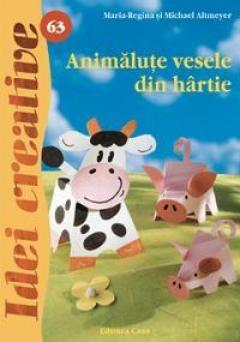 Animalute vesele din hartie - Idei creative 63