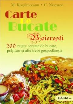 Carte de bucate boieresti 