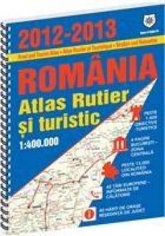 Atlas rutier si turistic Romania 2012-2013