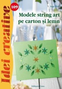 Modele string art pe carton si lemn
