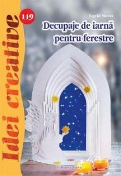 Decupaje de iarna pentru ferestre Ingrid Moras