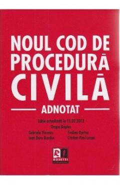 Noul cod de procedura civila Adnotat (15.02.2013)