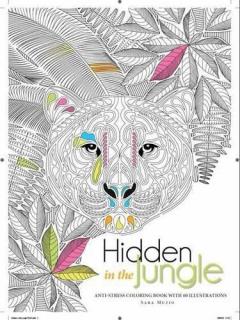 Hidden in the Jungle - Anti-Stress Colouring Book Sara Muzio