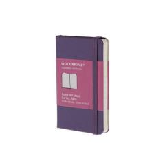 Moleskine Extra Small Brilliant Violet Ruled Notebook