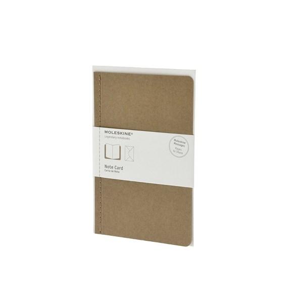 Moleskine Note Card With Envelope Pocket Kraft Moleskine
