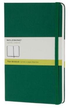 Notebook Plain Oxide Green Hard Cover Large