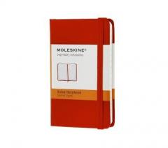 Moleskine Extra Small Ruled Hard Notebook - Red