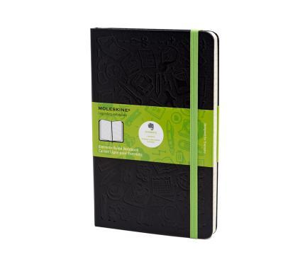 Moleskine evernote dotted sketchbook deals with smart stickers new