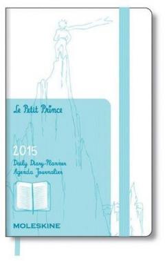 Moleskine Petit Prince Limited Edition 12 Months Pocket Blue Daily Diary 2015