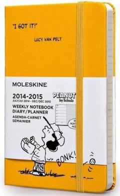 Moleskine Peanuts Limited Edition 18 Months Pocket Weekly Diary-Planner Hardcover 2015