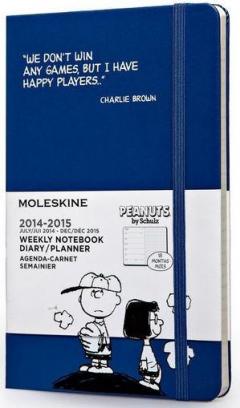 Moleskine Peanuts Limited Edition 18 Months Large Weekly Diary-Planner Hardcover 2015