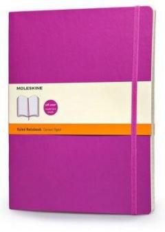 Moleskine Soft Extra Large Orchid Purple Ruled Notebook 