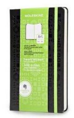 Moleskine Evernote Dotted Sketchbook with Smart Stickers