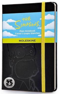 Moleskine The Simpsons Limited Edition Hard Black Plain Pocket Notebook