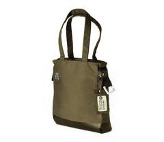 Moleskine myCloud Tote Bag in Moss Green