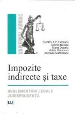Impozite Indirecte Si Taxe. Reglementari Legale. Jurisprudenta 
