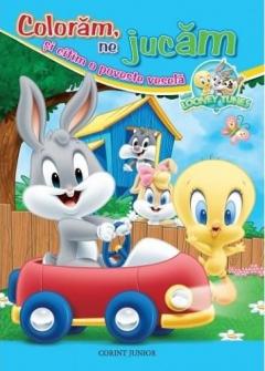 Baby Looney Tunes. Coloram, ne jucam si citim o poveste vesela