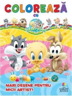 Coloreaza cu Baby Looney Tunes. Mari desene pentru micii artisti