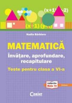 Matematica. Invatare, aprofundare, recapitulare. Teste pentru clasa a VI-a