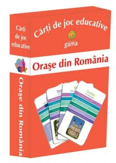 Carti de joc educative - Orase din Romania