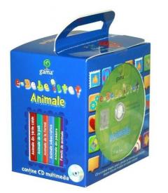 Pachet E-bebe istet - Animale (carte+CD)
