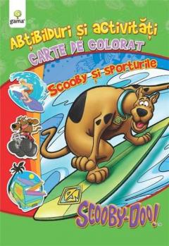Scooby-Doo! Scooby si sporturile - Carte de colorat. Abtibilduri si activitati