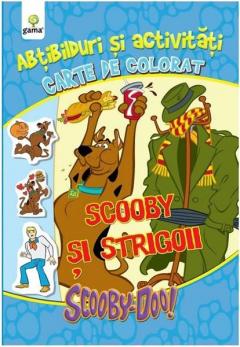 Scooby-Doo si strigoii - carte de colorat