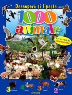 Descopera Si Lipeste - 1000 Animale