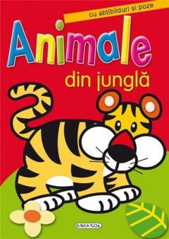 Animale Din Jungla - Cu Abtibilduri Si Poze