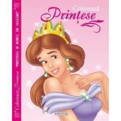 Coloreaza Printese: Printesa Si Bobul De Mazare