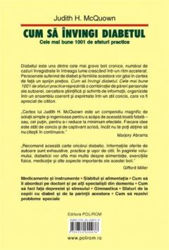 Cum sa invingi diabetul. Cele mai bune 1001 de sfaturi practice