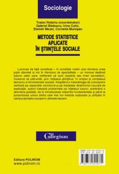 Metode statistice aplicate in stiintele sociale