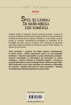Stil Si Limbaj In Mass-media Din Romania