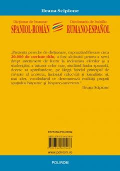 Dictionar De Buzunar Spaniol-roman/ Diccionario de bolsillo rumano-espanol