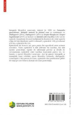 Epistole Catre Lucilius, Volumul I (c. I-x)