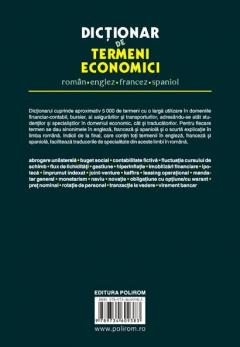 Dictionar de termeni economici roman-englez-francez-spaniol