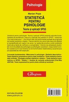 Statistica Pentru Psihologie