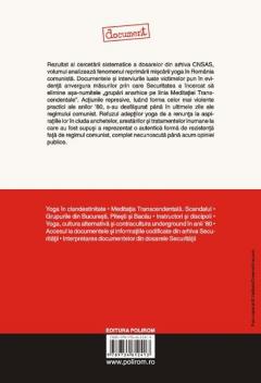 Reprimarea miscarii yoga in anii 80